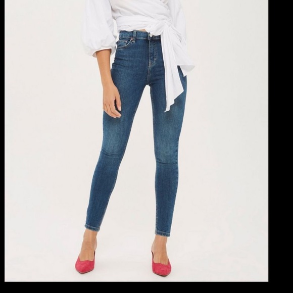 Topshop Jamie jeans like new - Picture 1 of 6